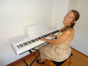 Musik macht das Leben lebendig    Unterricht in Klavier, Annett Pornschlegel, Klavier, Priesendorf